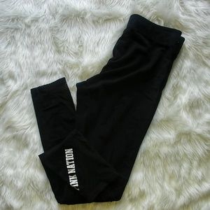 VS PINK Black Yoga Pants